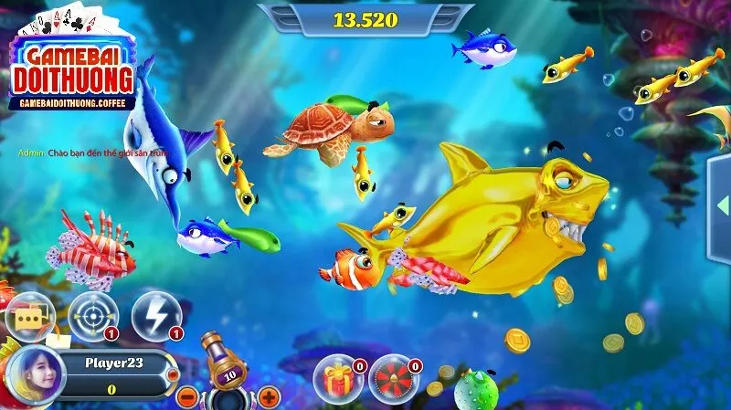 Bắn cá thần tài mang đến nhiều phòng chơi phong phú và hấp dẫn