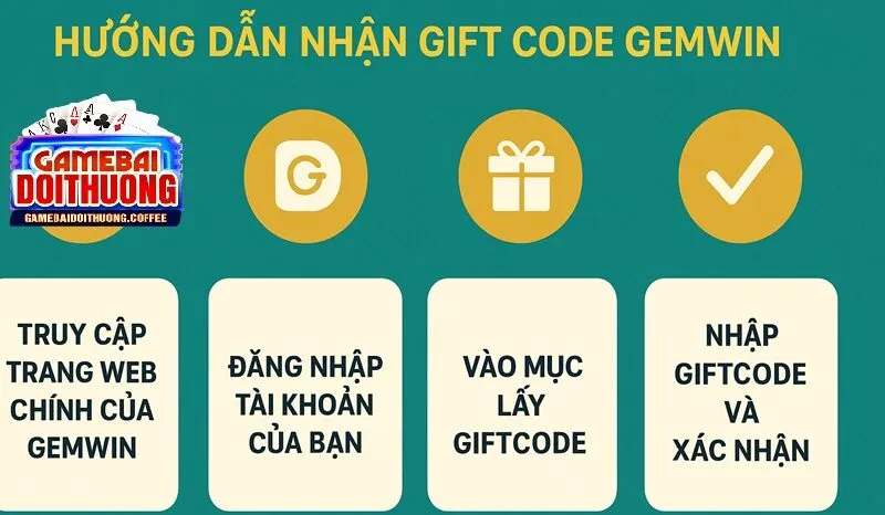 Hướng dẫn chi tiết nhận quà từ gift code gemwin