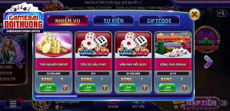 Lộ diện cá tọa độ săn gift code game bài rikvip uy tín nhất